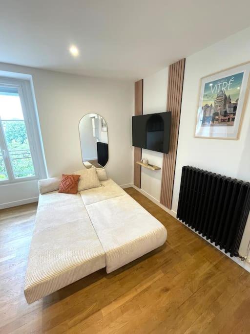 Appartement Calme Et Cosy Proche Centre Vue Chateau Vitré Εξωτερικό φωτογραφία