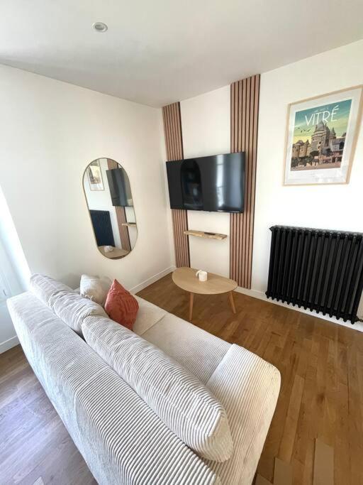 Appartement Calme Et Cosy Proche Centre Vue Chateau Vitré Εξωτερικό φωτογραφία